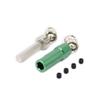 Metal Rear Center wltoys 12428 Drive Shaft,RC Cvd Drive Shaft for 1/12 Wltoys 12428 12423 Upgraded Part 2pcs/Set(Green) view 3