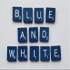Planet Xpress Wood Scrabble Tiles Set 100 Tiles-Game Replacement,Scrapbooking,Crafts,Messages,Etc. (1 Set (100 Tiles),Blue) view 2