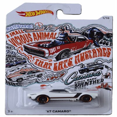 Hot Wheels '67 Camaro - 50th Anniversary - white