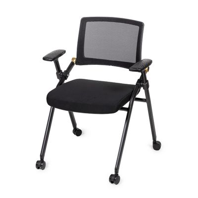 Triton Folding 8 Poker Chairs with Wheels  Cushioned Seat, Soft Padded Armrests, Heavy Duty Frame & Smooth Mobility  Foldable Space Saving Chair for Poker Nights, Events, and Game Room Seating