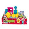 CoComelon Official Musical Vehicle Collection - School Bus, Family Fun Car, Alphabet Train & Tractor Toys view 1