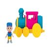 CoComelon Official Musical Vehicle Collection - School Bus, Family Fun Car, Alphabet Train & Tractor Toys view 2