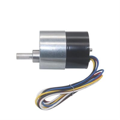 MANHONG Electric Small Motor 12v 24v Brushless DC Gear Motor 37mm Diameter Gearbox, Low Noise, Long Life, High Torque, Silent Brushless Gear Motor JGB37-3525 (Speed(RPM) : 12V 17RPM)