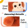 Hopearl Talking Singing Monkey Repeats What You Say Walking Electric Interactive Animated Toy Speaking Plush Buddy Gifts for Toddlers, Brown, 8.5'' view 4
