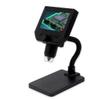 Lab Microscope Slides Digital 1200X Microscope Electronic 4.3/7 Inch HD LCD Display 1-1200X Adjustable Magnifier Tool G600 Microscope Parts (Color : 600X Elbow) view 1
