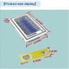 Lab Microscope Slides 12pcs Plastic Prepared Microscope Slides Biological Experiment Accessories Microscope Parts (Color : Yellow) view 2