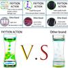 Liquid Motion Bubbler Timer Pack of 8 Great Desktop Colorful Hourglass Liquid Bubbler Small Calming Relaxing Toys Sensory Anxiety Autism ADHD Fidget Toys view 2