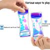 Liquid Motion Bubbler Timer Pack of 8 Great Desktop Colorful Hourglass Liquid Bubbler Small Calming Relaxing Toys Sensory Anxiety Autism ADHD Fidget Toys view 4
