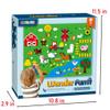 OKGIUGN 61 Pcs Farm Animals Story Felt Board, 3.6 Ft Farmhouse Themed Play Mat Wall Hanging Kit Toys, Birthday Gift for Toddlers Childrens view 4