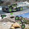 CROBOLL 1:12 Large RC Cars for Boys with Upgraded Lifting Function, 2.4GHz 4WD Remote Control Car Toy Gifts 20km/h Monster Truck for Kids, All Terrain RC Truck for 60Min Play(Green) view 2