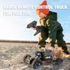 CROBOLL 1:12 Large Remote Control car for Boys Kids with Lifting Function,4WD RC Cars Electric Monster Truck Toy Gifts 4X4 Off-Road RC Rock Crawler 2.4GHz RC Truck with 2 Batteries(Blue) view 2