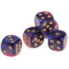 10 PCS/Set D6 Black Green Dice Round Edges Dices Home Toys KTV Bar Nightclub Entertainment Tools(Green) view 3