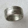 ShengXia Funny Liberty Morgan US Coin Rings/Nickel Handcraft Rings/Morgan Dollars Rings for Husband/Friends+KaiKBax Bag Gift 12 view 2