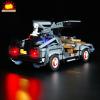Brick Shine Light kit for Back to the Future Time Machine 10300(Model Set is not Included) (Classic) view 3