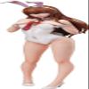 GOOD SMILE COMPANY Steins Gate Kurisu Makise Fresh Foot Bunny Version, 1/4 Scale, Plastic, Painted and Finished Figure view 1