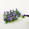 NWFashion 40PCS Miniature Colorful Flower Cluster Groups Grass Tufts Miniature Static Scenery Model (Purple) view 4