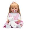 iCradle Lifelike Reborn Baby Doll 22 Inch Realistic Newborn Baby Dolls Handmade Doll Soft Vinyl Silicone Full Body Baby Dolls Washable Gifts for Kids view 1