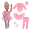 18" Doll Clothes Ballet Ballerina Outfits 5pcs Dance Dress for American OG18 Inch Doll Accessories Sets Girl Doll Clothes Gifts view 1