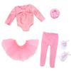 18" Doll Clothes Ballet Ballerina Outfits 5pcs Dance Dress for American OG18 Inch Doll Accessories Sets Girl Doll Clothes Gifts view 2