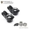 TREAL Aluminum 7075 Rear Hubs for Arrma 1:8 KRATON 6S Extreme BASH (EXB) (Black) view 3