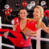 Vinsot 36 Pack Boxing Party Decorations Boxing Balloons 12 Inch Red Black and White Wrestling Latex Balloons for Wrestling Match Fight Sports Theme Birthday Party Supplies view 4