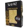 Yu-Gi-Oh! Jinzo Limited Edition Gold Plated Metal Card view 1