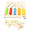 Goki 58436 Rainbow Leaderboard, 5 Colors Domino, Multicoloured view 1
