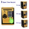 Lyght Mini ATM Savings Bank for Real Money, Electronic Voice Piggy Banks, Fingerprint Password, Kids Safe Box, Cool Stuff Gift for Boys and Girls Pink (Golden) view 4
