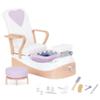 Our Generation - Yes, SPA Day! - Lounge Chair Set - SPA Music and Sounds of Water - Accessories for 18" Dolls - Play Simulate - Toy for children from 3 years old view 1