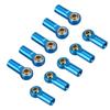20Pcs ShareGoo M3 Tie Rod End Ball Head Holder Link 3mm Thread Ball Joint Compatible with Redcat HSP Traxxas Axial 1/10 RC Car Truck Boat DIY Robot view 3