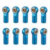 20Pcs ShareGoo M3 Tie Rod End Ball Head Holder Link 3mm Thread Ball Joint Compatible with Redcat HSP Traxxas Axial 1/10 RC Car Truck Boat DIY Robot view 4