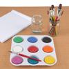 First Impressions Non-Toxic Tempera Paint Cakes - Vibrant Tempera Paint Cakes for Little Artists, Safe Painting, Kids Creativity, & More! - 12 Pack view 3