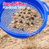 4E's Novelty Large Sand Sifter for Sandbox Beach 4 Pack - Sand Sifter for Shark Teeth, Rock, Plastic - Beach Toys, Sand Toys for Sandbox Kids & Toddlers view 4