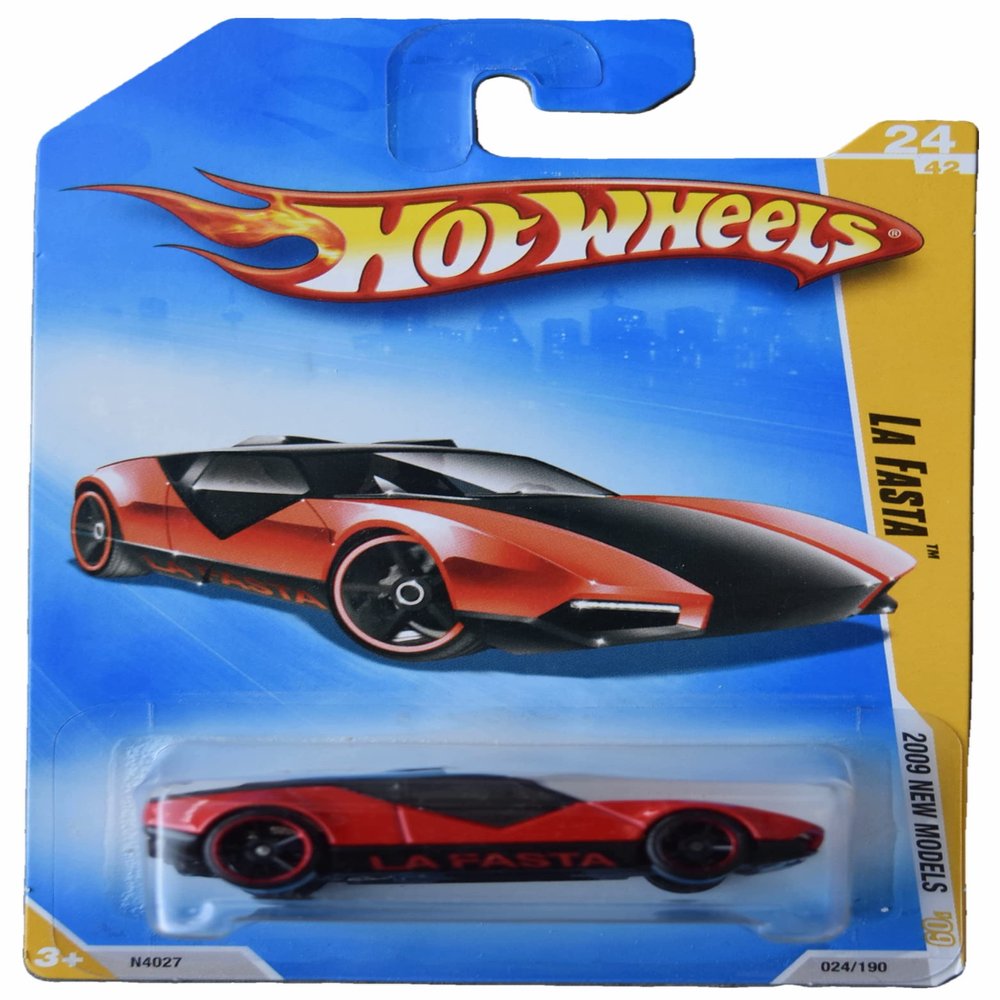 Hot Wheels La Fasta - 2009 New Models 24/42 - red