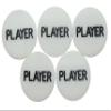 5 Baccarat Player Button Set Casino Games view 1