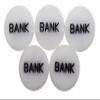 5 Baccarat Bank Button Set Casino Games view 1