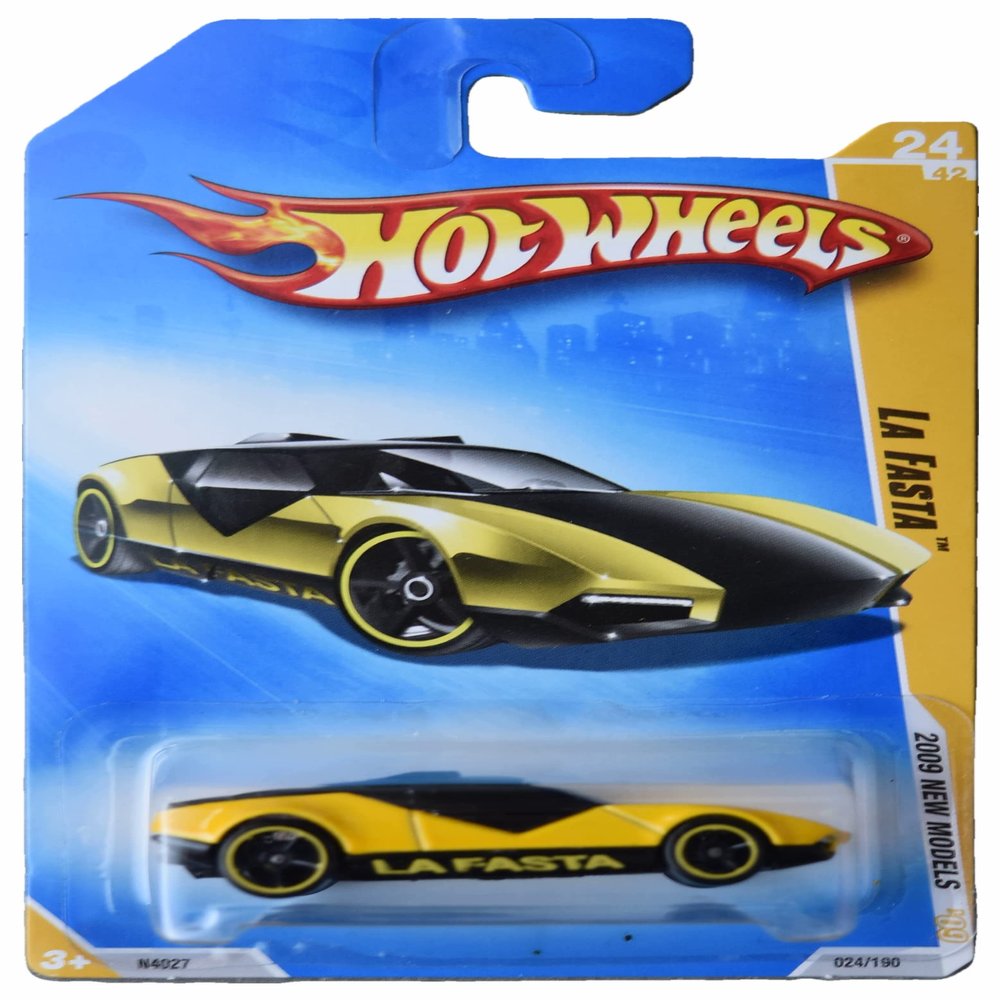 Hot Wheels La Fasta - 2009 New Models 24/42 - Yellow