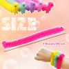 18Pack Stretchy Fidget Toy,Upgraded Sensory String,Colorful Stretchy Strings Fidget Toy for Kids,Adults,Autism,Stress Relief,Strengthen Arms,Build Resistance,Calm and Relax Present view 2