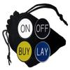 Cyber-Deals Craps On/Off and Buy/Lay Lammer Buttons with Storage Pouch view 1
