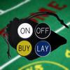 Cyber-Deals Craps On/Off and Buy/Lay Lammer Buttons with Storage Pouch view 3