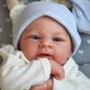 KAWAYII 46CM Reborn Premie Baby Genesis Full Body Hand Painted Doll Cute Lifelike Soft Vinyl Boy Doll Babies with Clothes and Accessories Gift for Kids with Two Sets of Clothes and Beer view 3