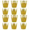HOKPA Gold Crown Hats, 12Pcs Mini Birthday Hats Party Crown Hats Caps for Kids Birthday Wedding Anniversary Celebration Decoration view 1