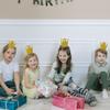 HOKPA Gold Crown Hats, 12Pcs Mini Birthday Hats Party Crown Hats Caps for Kids Birthday Wedding Anniversary Celebration Decoration view 3