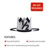 Bchinb Baby 1/2 st Birthday Crown Hat, Birthday Party Decorations, Kids Party Props Shooting, Party Supplies (Black Silver) view 4