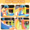 Doctor Dolphin Bounce House for Kids, Indoor Bounce House, Inflatable Small Bounce House with Slide, Kids Bouncy House Water Slide, Bouncy Castle for Dry and Wet(Blower Included) view 4