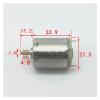 MANHONG Electric Small Motor 27mm Round OT-RK-365SA DC 12V 18V 24V 10000RPM Micro Carbon Brush Motor with 10T Copper Gear DIY Toy Hobby Model view 3