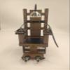 1/12 Dollhouse Miniature Electric Chair Dungeon Prison Scene Halloween Decorations view 4