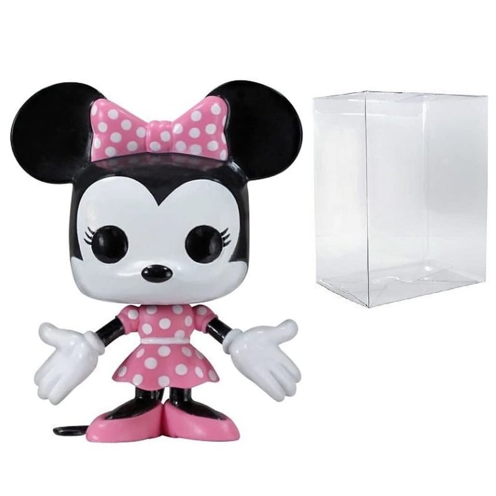 POP Disney: Minnie Mouse Funko Vinyl Figure (Bundled with Compatible Box Protector Case)
