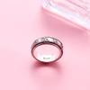 MILACOLATO Anxiety Rings for Women Men 925 Sterling Silver Spinner Fidget Rings Platinum Plated Band Thumb Rings Worry Stress Relieving Boredom ADHD Autism Ring Jewelry Gifts, O-Size 5 view 3