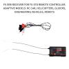 GoolRC Flysky FS-SR8 Receiver, 2.4GHz 8 Channel Remote Control Receiver Compatible with Flysky FS-ST8 RC Transmitter for RC Cars, Boats and Helicopters view 4